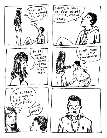 450x582 poem as comic strip redux - Strip Drawing