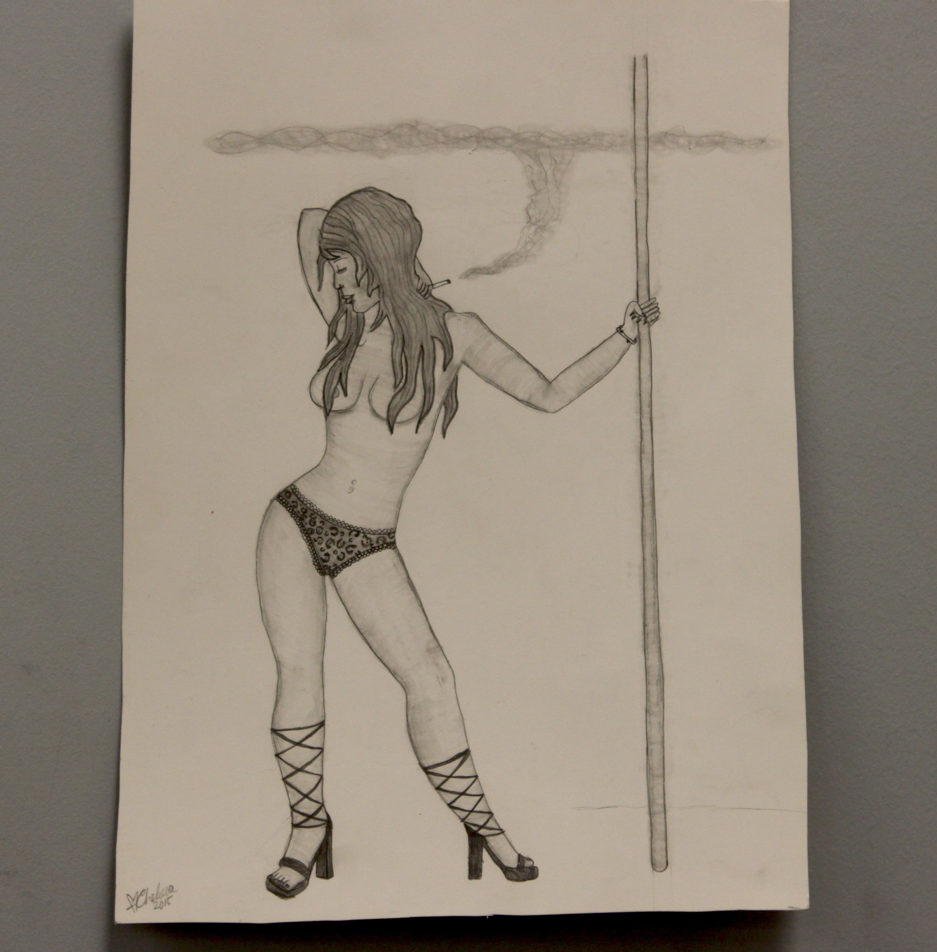 3024x3072 stripper drawing graphite my art drawings, sketches, art - Stripper Drawing