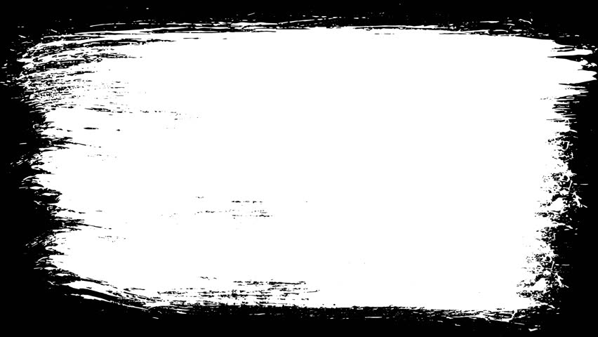 852x480 paint brush stroke frame drawing stock footage video - Stroke Drawing