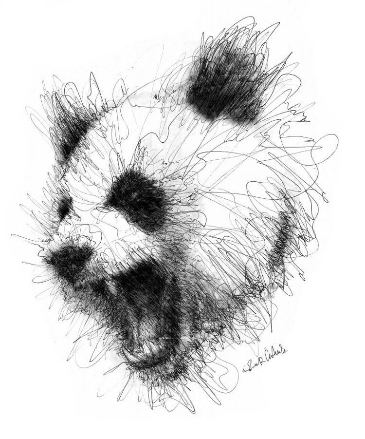 750x901 wonderful pen stroke drawings - Stroke Drawing