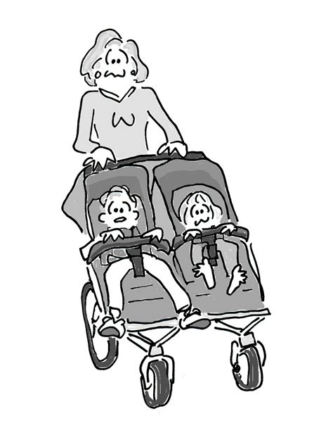 474x608 twin baby stroller drawing, baby carriage pictures new calendar - Stroller Drawing