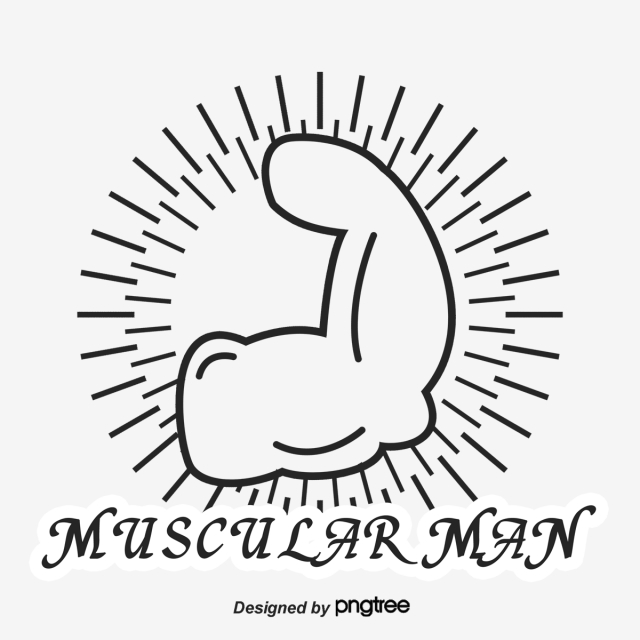 640x640 cartoon effort, powerful, strong, arm png and vector for free download - Strong Arm Drawing