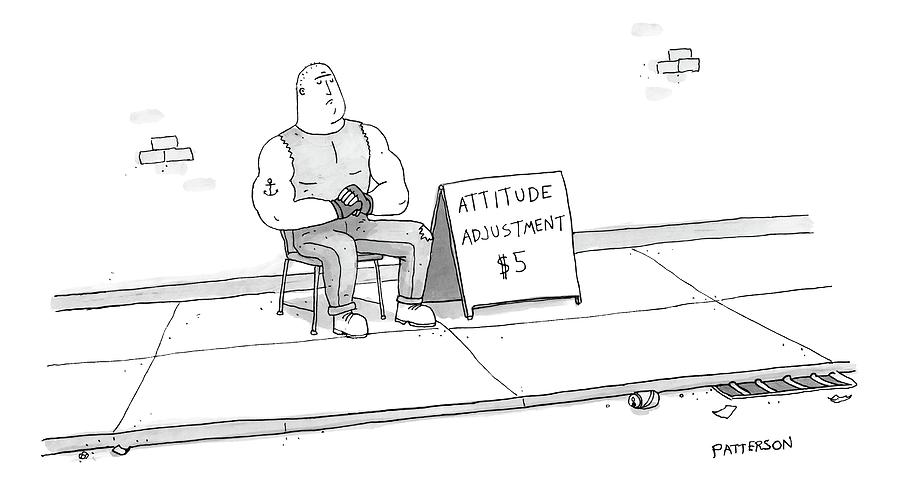 900x485 a strong man with a tattoo of an anchor drawing - Strong Man Drawing