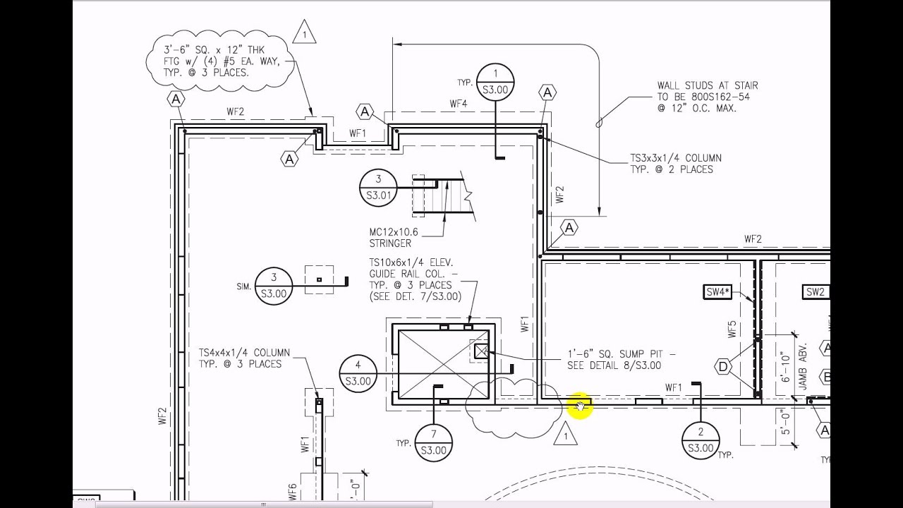 1280x720 reading structural drawings - Structural Drawing