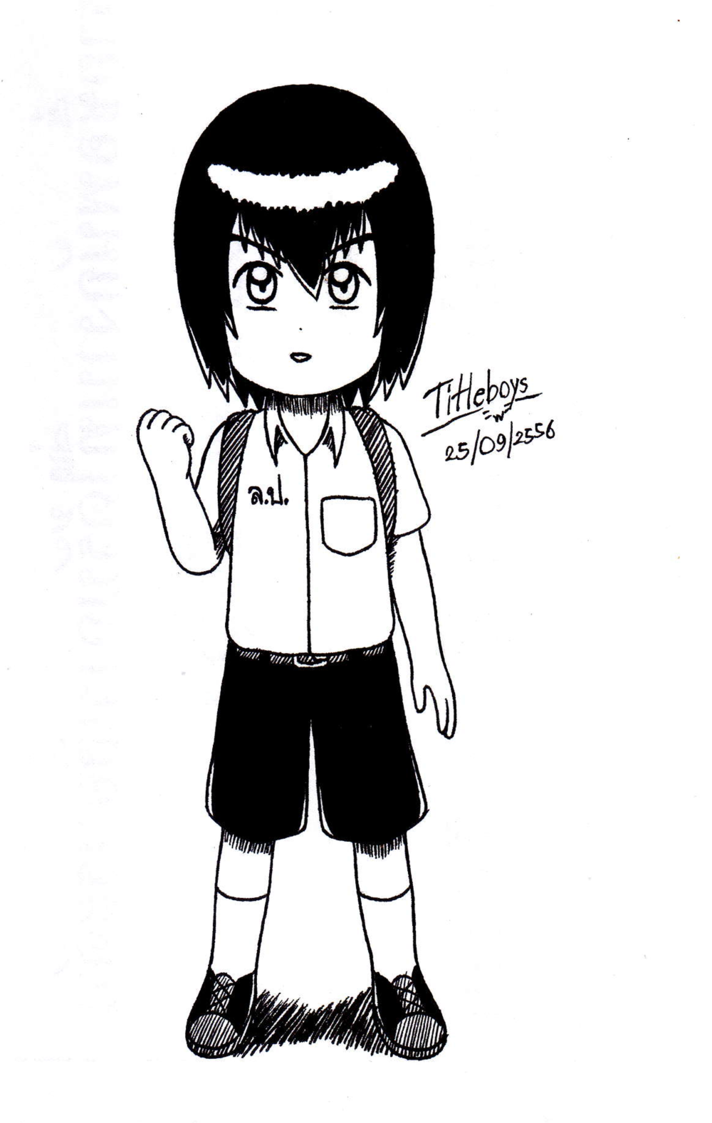 712x1123 boy drawing student for free download - Student Drawing