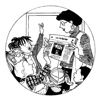 350x350 drawing clipart focused student - Student Drawing Clipart