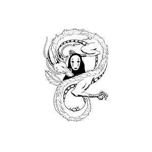 300x300 studio ghibli art fine art america - Studio Ghibli Drawings