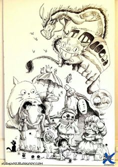 236x334 best studio ghibli's images hayao miyazaki, studio ghibli - Studio Ghibli Drawings