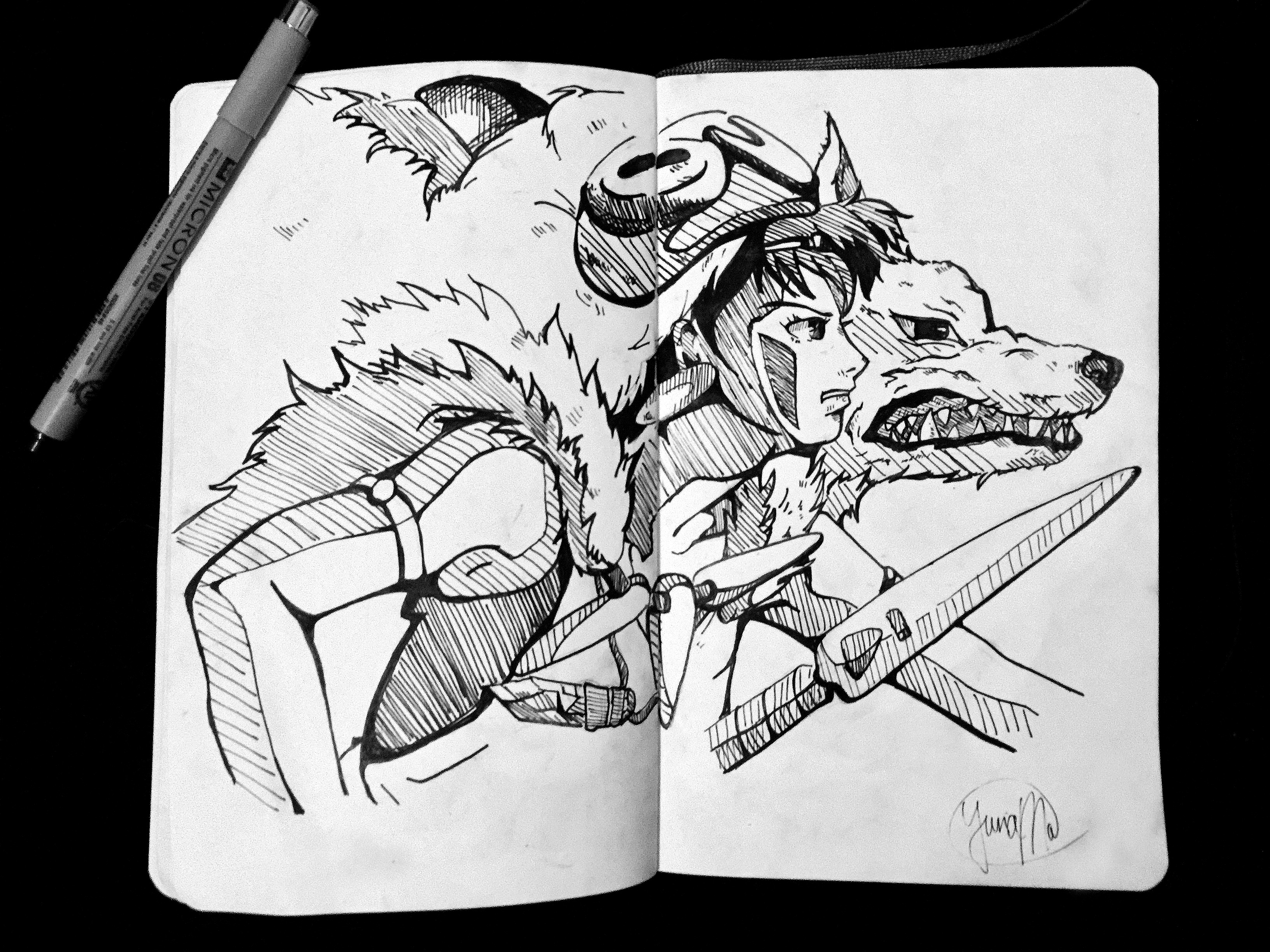 3264x2448 awesome ghibli drawings - Studio Ghibli Drawings