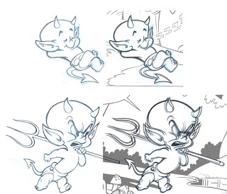 320x274 learning drawing principles hot stuff the little devil - Stuff Drawing