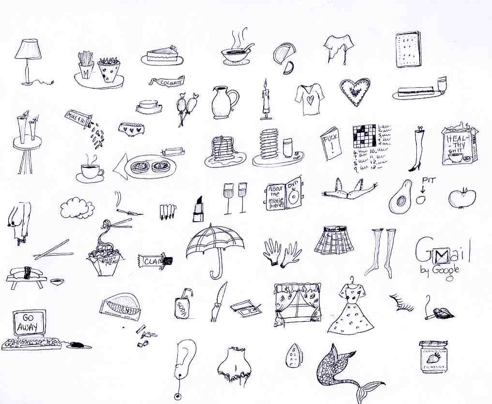 1015x833 doodles fancy doodles - Stuff Drawing