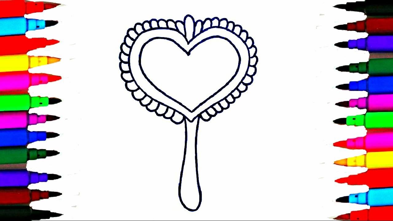 1280x720 coloring pages make up l mirror l blush l girls stuff drawing - Stuff Drawing