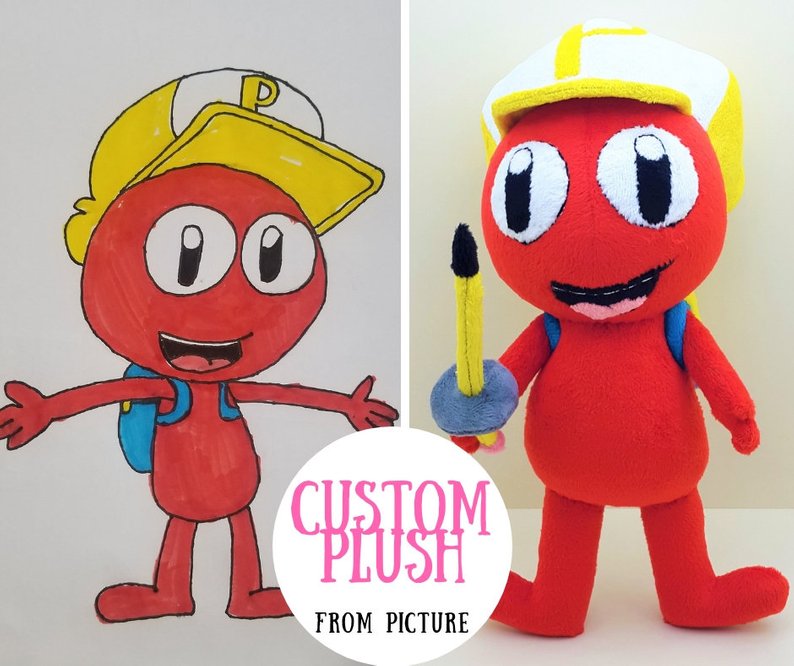 794x666 custom plushie from child drawing custom custom stuffed animal etsy - Stuffed Animal Drawing