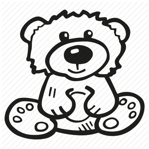 512x512 baby, baby shower, bear, party, pregnancy, stuffed animal, teddy - Stuffed Animal Drawing