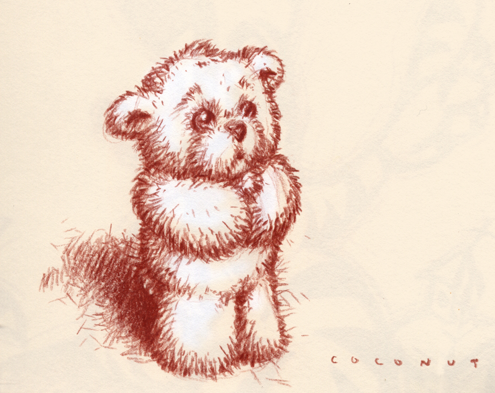1000x793 Teddy Bear Drawing, Pencil, Sketch, Colorful, Realistic Art Images - Stuffed Bear Drawing