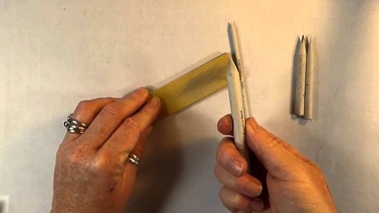 1280x720 how to use a paper stump for drawing - Stump Drawing