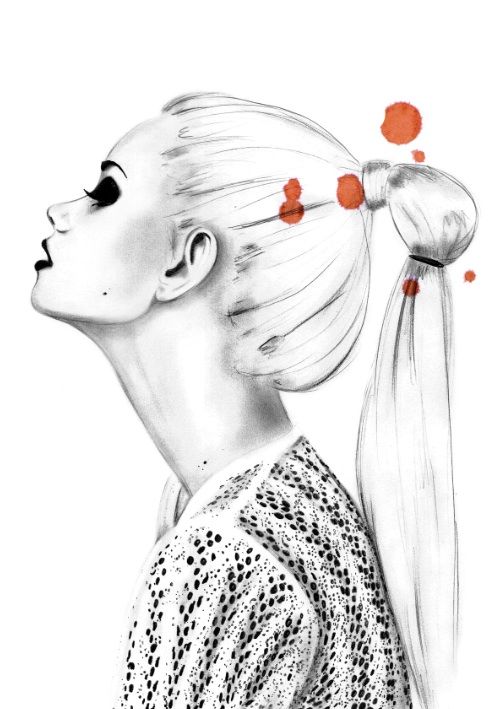 496x709 stylish fashion illustration - Stylish Drawing