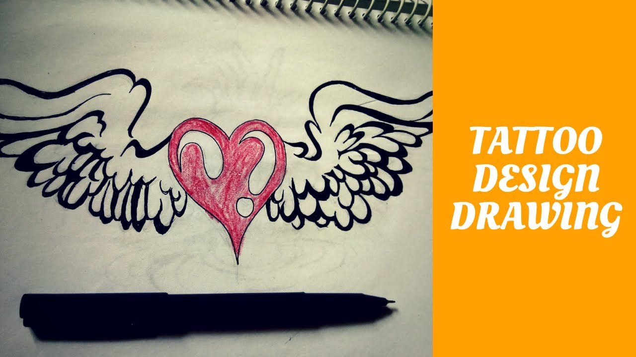 1280x720 how to draw wings - Stylish Drawing