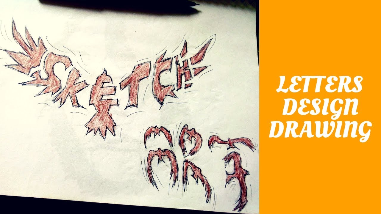 1280x720 name design drawing - Stylish Drawing