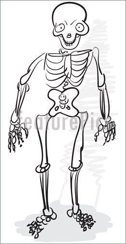 260x500 Human Body Parts Rough Stylized Drawing - Stylized Drawing