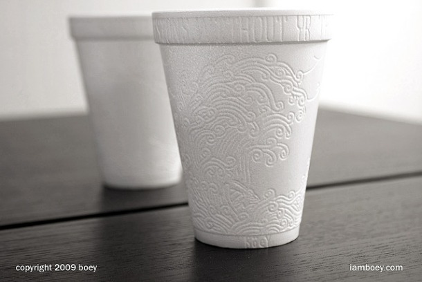 610x408 Magazine Arts London - Styrofoam Cup Drawing