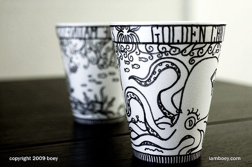 500x332 styrofoam cups connie norman talking to myself - Styrofoam Cup Drawing