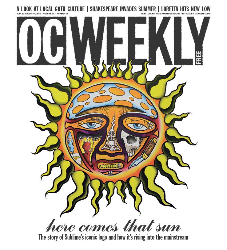 738x815 the story of sublime's iconic sun logo and how it's rising into - Sublime Sun Drawing