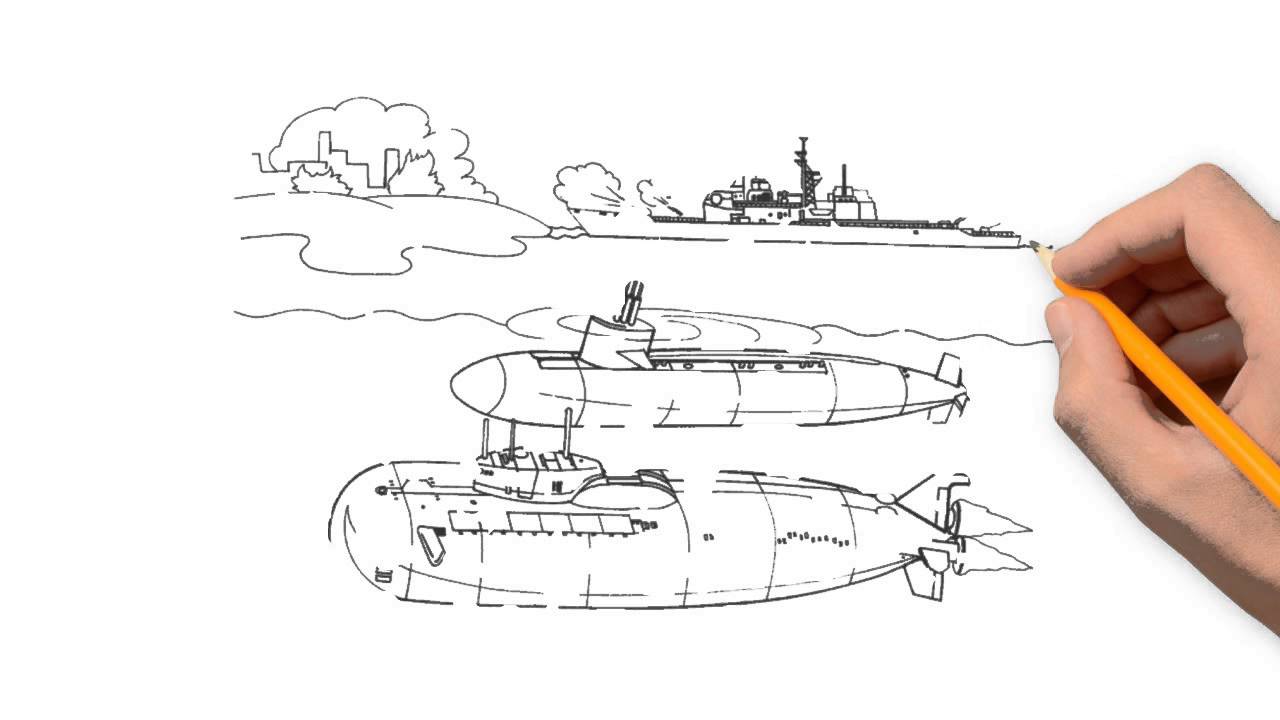 Подводная лодка рисунок на 23. Подводная лодка рисунок. Рисование подводная лодка. Подводная лодка карандашом.