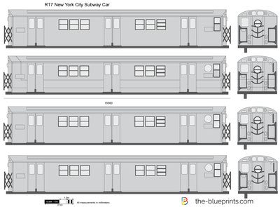 400x295 new york city subway car vector drawing - Subway Car Drawing
