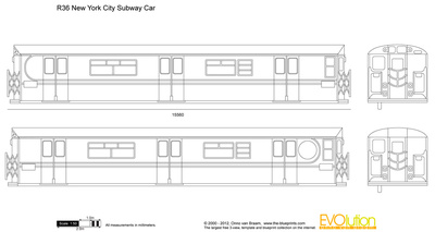 400x213 new york city subway car vector drawing - Subway Car Drawing