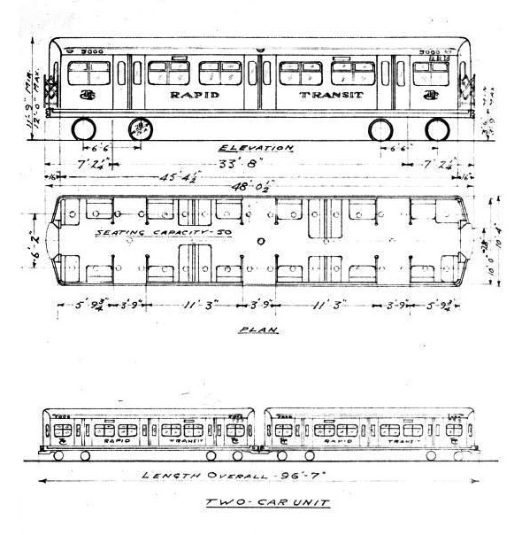 590x604 what ttc subway cars looked like back in the day - Subway Car Drawing