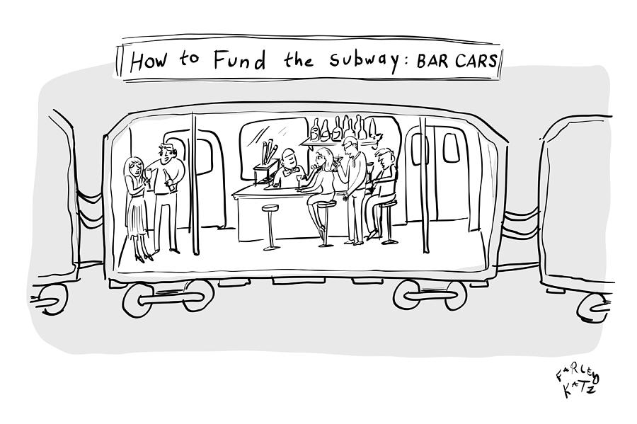 900x599 funding the subway drawing - Subway Car Drawing