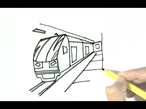 480x360 how to draw subway train in easy steps for children, kids - Subway Drawing