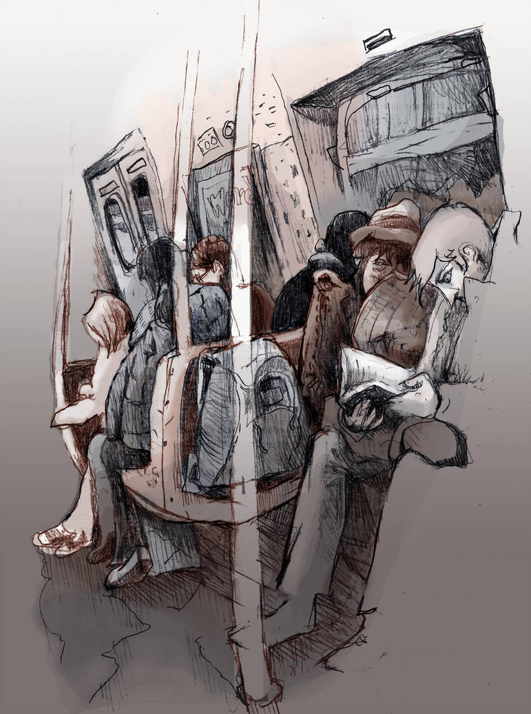771x1037 re colored subway drawing - Subway Drawing