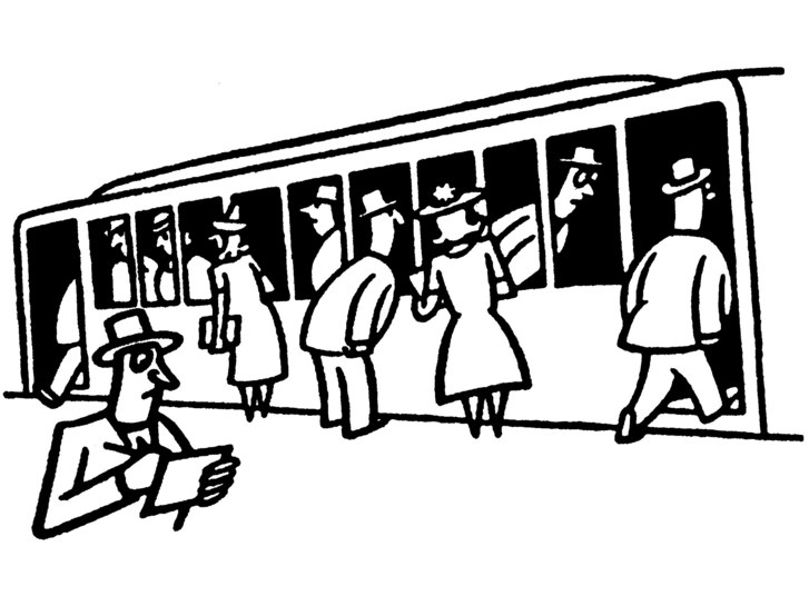 727x545 sketching the m t a with a subway archeologist the new yorker - Subway Drawing