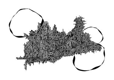 375x265 abstract chicago subway drawing - Subway Drawing