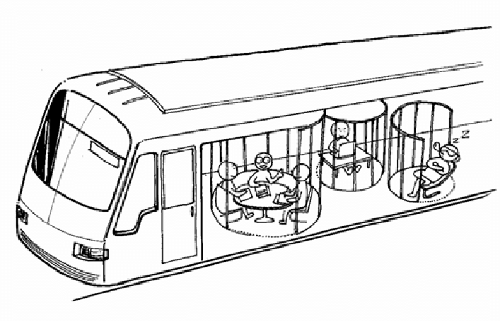 707x456 Small Subwaytrain Booth Download Scientific Diagram - Subway Train Drawing