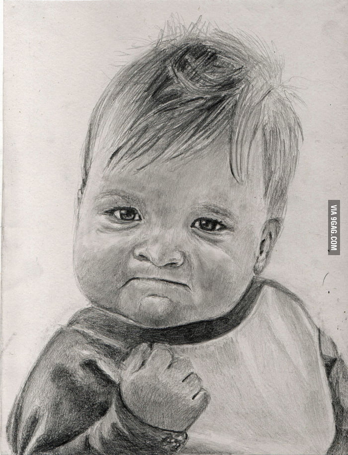 700x915 successful drawing of success kid - Successful Drawing