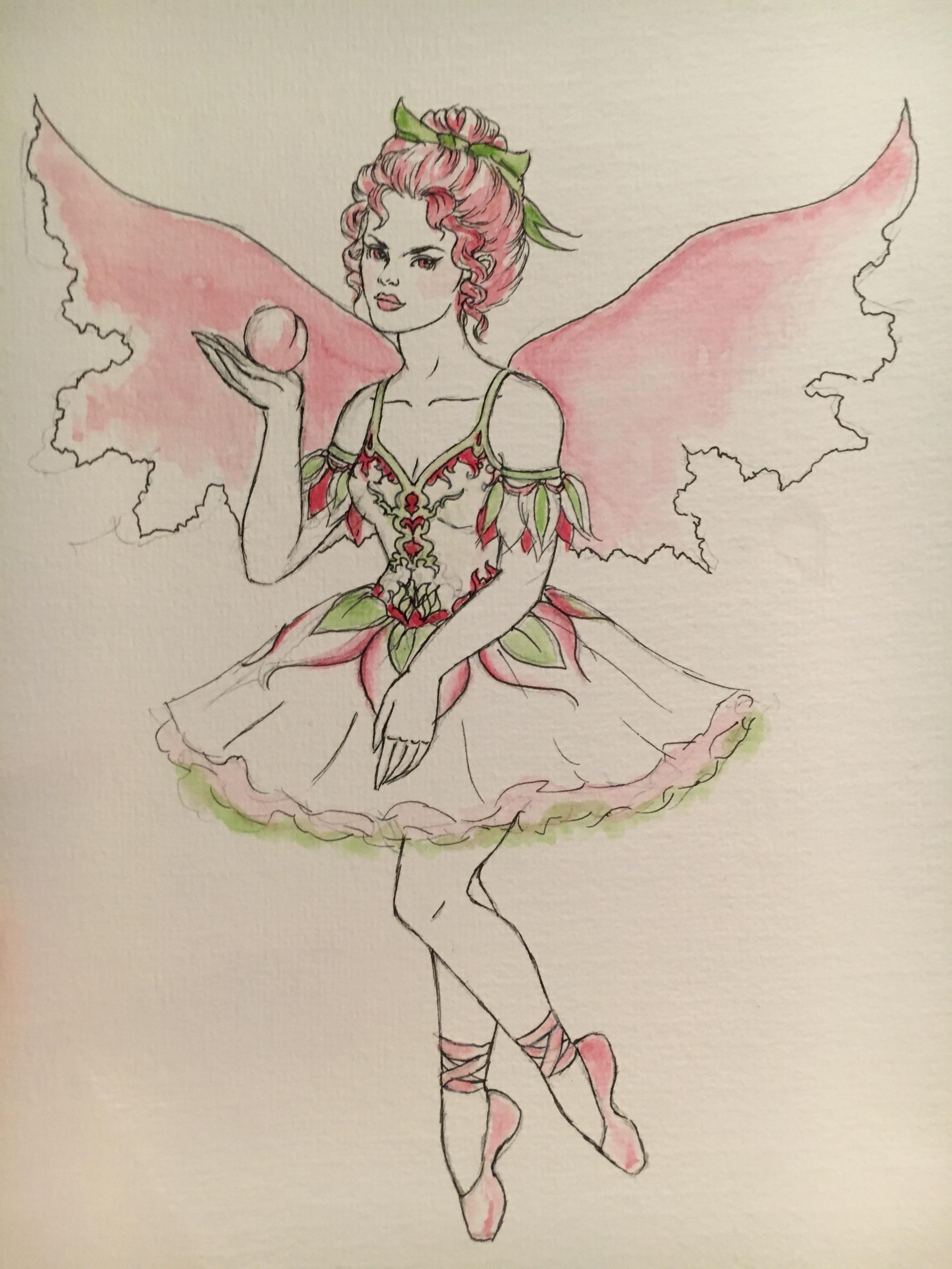 Sugar Plum Fairy Drawing at Explore collection of
