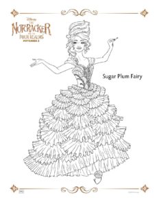 232x300 The Nutcracker Sugar Plum Fairy Coloring Sheet - Sugar Plum Fairy Drawing
