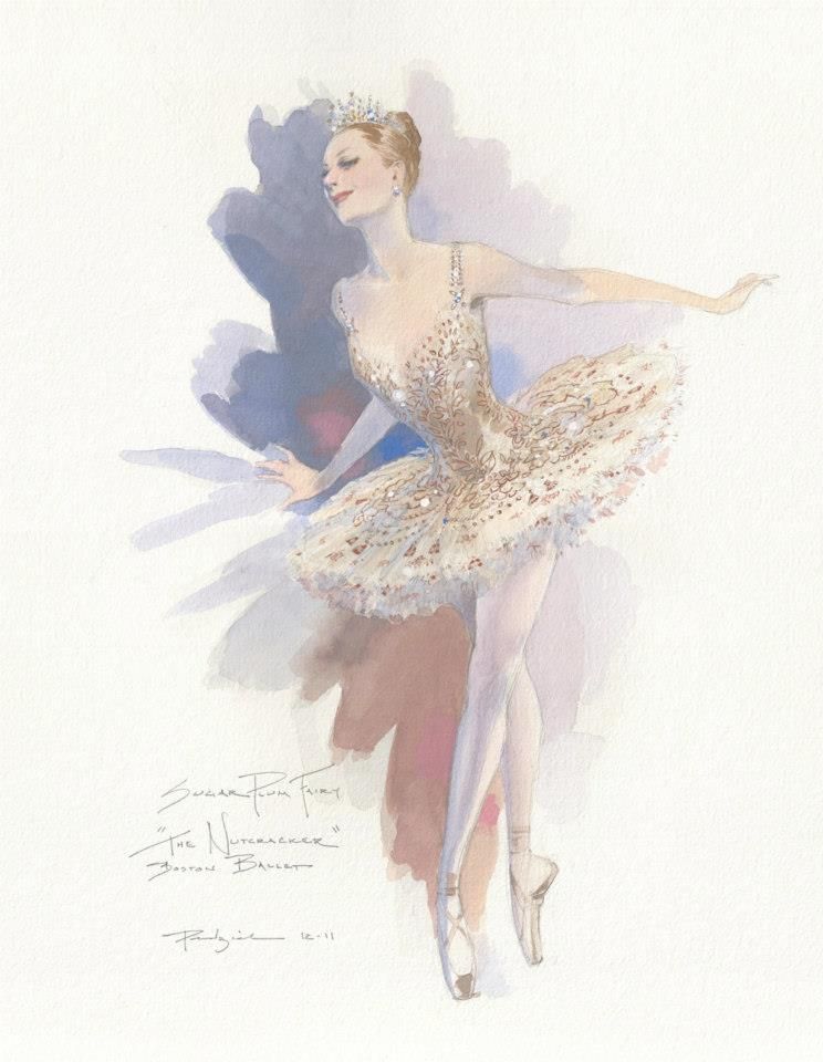 744x960 even if for one moment and if no one see's it, i'd like to dance - Sugar Plum Fairy Drawing