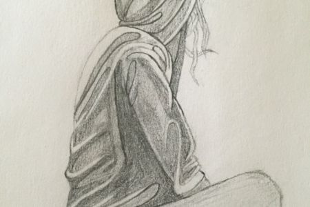 450x300 Easy Sugar Skull Drawings How To Draw - Sugar Skull Drawing