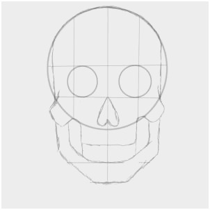 302x302 skull drawing tutorial cute how to draw a sugar skull step - Sugar Skull Drawing Step By Step