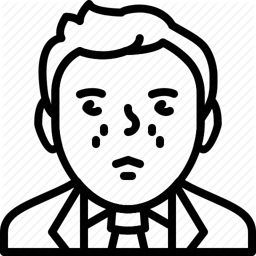 512x512 avatar, body, businessman, man, person, suit, tie icon - Suit And Tie Drawing