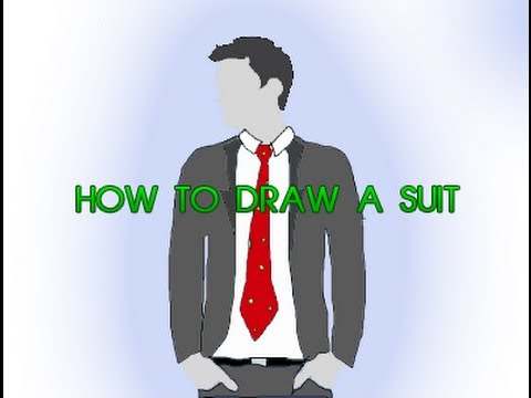 480x360 How To Draw A Suit - Suit Drawing