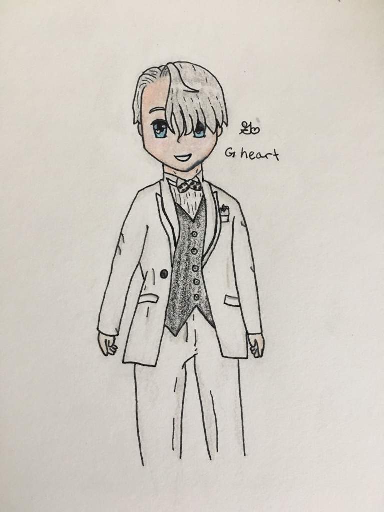 768x1024 Viktor Suit Drawing Yuri On Ice Amino - Suit Drawing