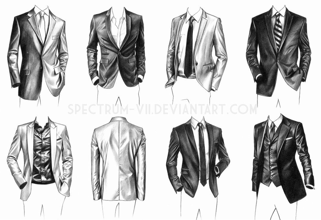 Suit Drawing At PaintingValley.com | Explore Collection Of Suit Drawing