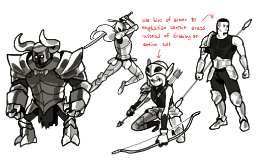 518x320 helpful harrie can you do a tutorial on drawing knight armor - Suit Of Armor Drawing