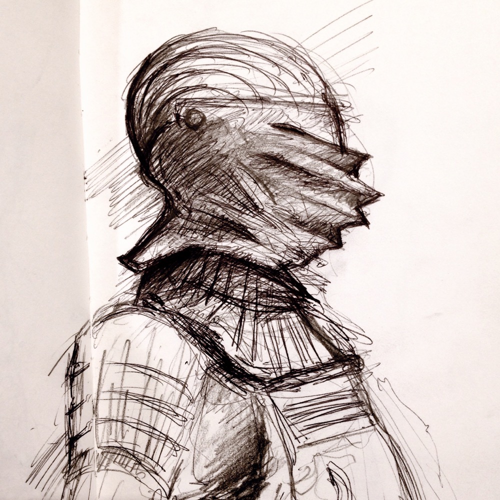 Suit Of Armor Drawing at PaintingValley.com | Explore collection of ...