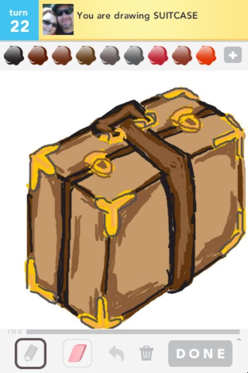 500x750 suitcase drawings - Suitcase Drawing